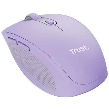 Trust Ozaa Compact Ratón Inalámbrico Morado